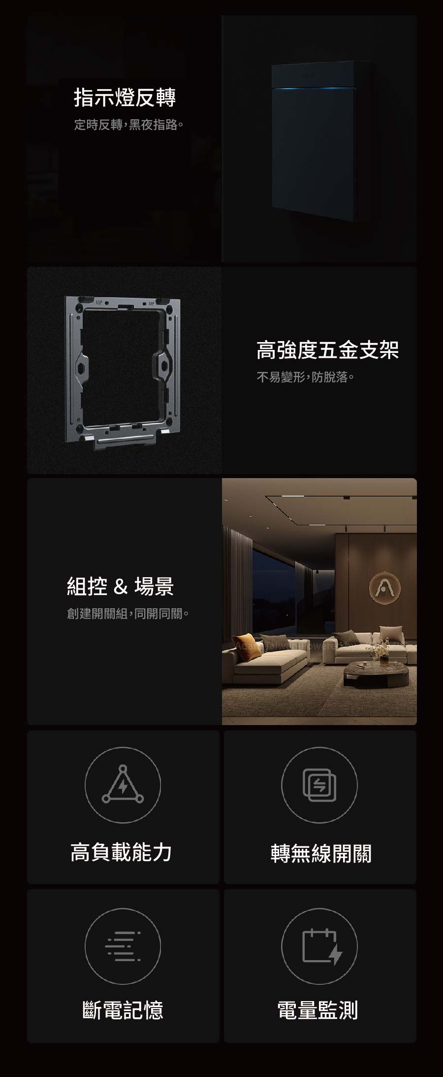 Aqara H1M 智能牆壁開關